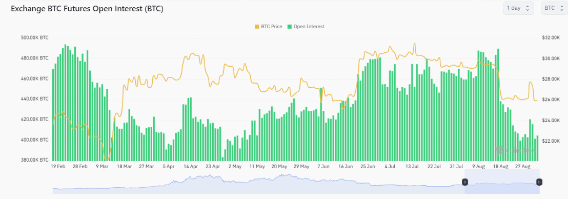 Open Interest: (Source: Coinglass)