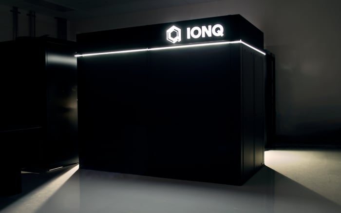 Image of IonQ enclosure.