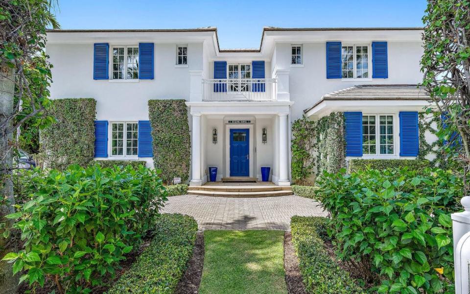 A home for sale in Palm Beach, Florida
