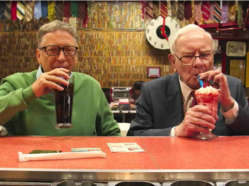 Bill Gates and Warren Buffett